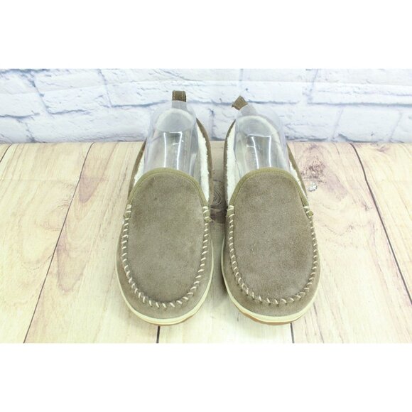 LL Bean Mountain Slippers Moccasin Dark Cement Size 8 M - Picture 5 of 9